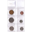 MALESIA set monete circolate in buona condizione da 1 - 5 - 10 - 20 -50 Sen + 1 Rinngit